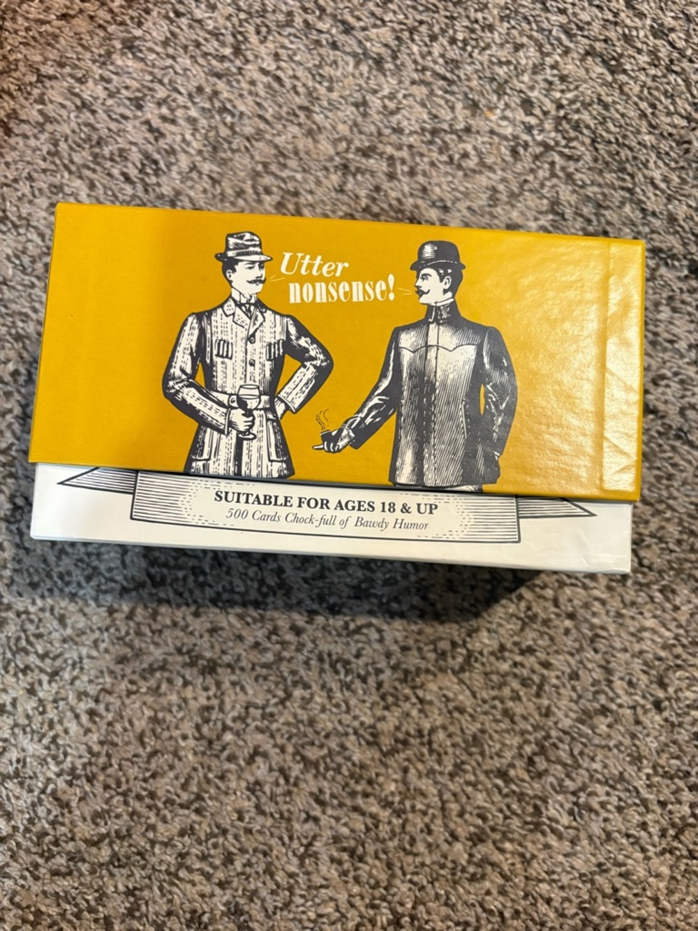 Utter Nonsense! Party Accent Game - Bright Yellow Box - Picture 2 of 4